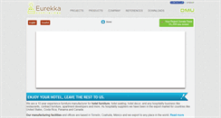 Desktop Screenshot of eurekkahospitalidad.com